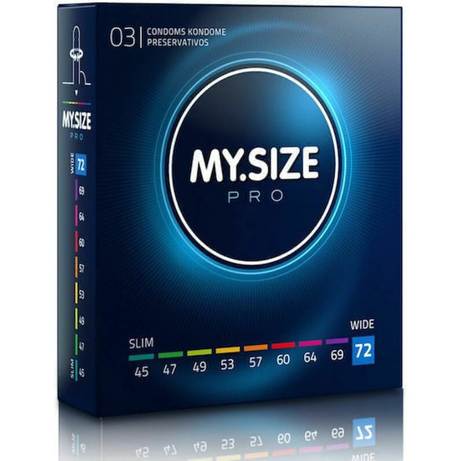 My Size Prezervative Pro 72mm Mari 3шт: ціни та характеристики