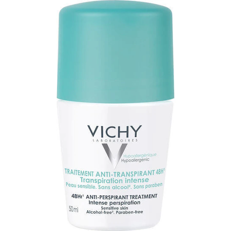 Vichy Anti-Transpirant Treatment Intense Deodorant 48h Roll-On 50ml: цены и характеристики