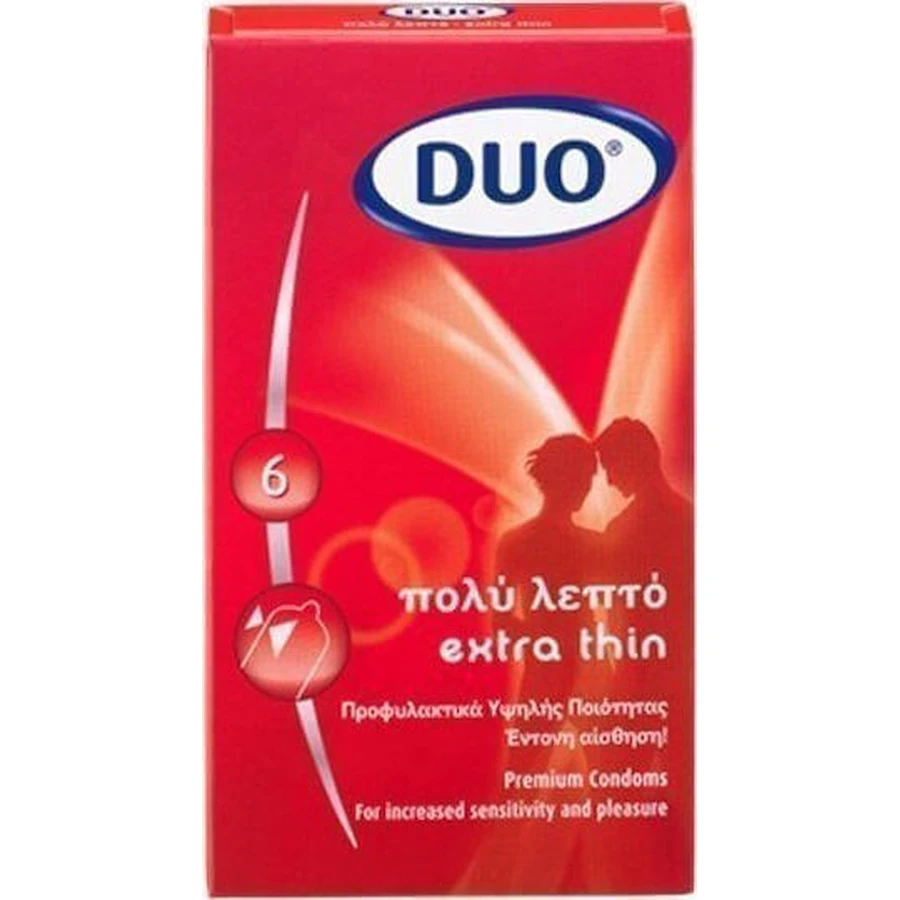 Duo Пресервант екстра тонкий 6шт: ціни та характеристики