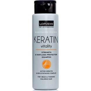 Шампунь проти випадіння волосся Lorvenn Keratin Vitality для всіх типів волосся 100 мл