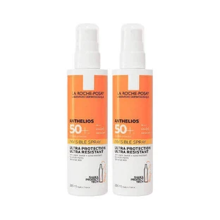 La Roche Posay Anthelios Invisible Anthelios Invisible Водостойкий солнцезащитный лосьон для тела SPF50 в спрее 2х200 мл