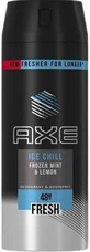 Axe Ice Chill Заморожена м'ята та лимон Дезодорант-спрей 48 год 150 мл