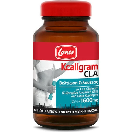 Lanes Kcaligram CLA 800mg зі смаком без ароматизаторів 60 капс.: ціни та характеристики