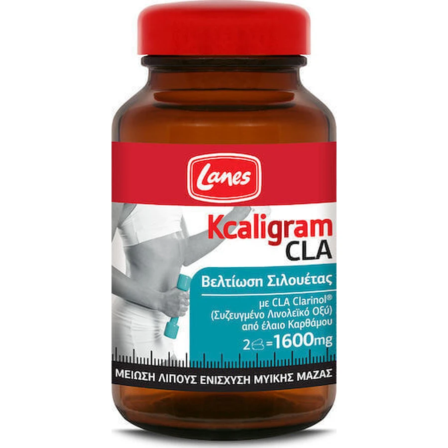 Lanes Kcaligram CLA 800mg зі смаком без ароматизаторів 60 капс.: ціни та характеристики