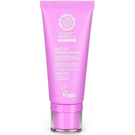 Natura Siberica Anti-Ox Wild Blueberry Увлажняющий дневной крем для лица с SPF20 и гиалуроновой кислотой 50 мл: цены и характеристики
