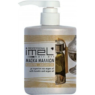 Imel Keratin Keratin Argan Oil Hair Mask Восстанавливающая маска для волос 500 мл