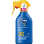 Nivea Sun Kids Protect & Care Водостойкий детский солнцезащитный крем-спрей SPF30 270 мл: цены и характеристики