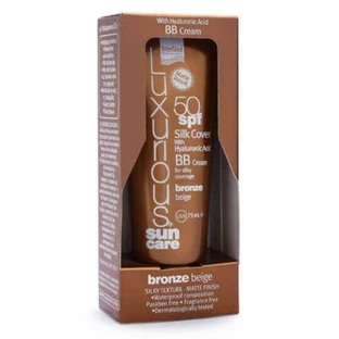 InterMed Luxurious Sun Care Luxurious Sun Care Водостойкий солнцезащитный крем для лица SPF50 с бронзово-бежевым оттенком 75 мл