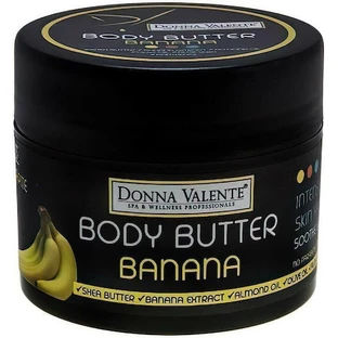 Donna Valente Banana Butter Moisturising Body Moisturiser для сухой/очень сухой кожи 200 мл