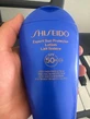 Shiseido Shiseido Expert Sun Protector Водостійкий лосьйон для обличчя та тіла SPF50+ 300 мл
