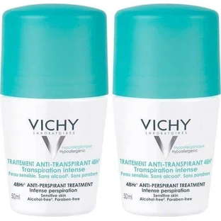 Інтенсивний дезодорант Vichy Anti-Tperspirant Treatment Інтенсивний дезодорант 48h Roll-On 2х50мл