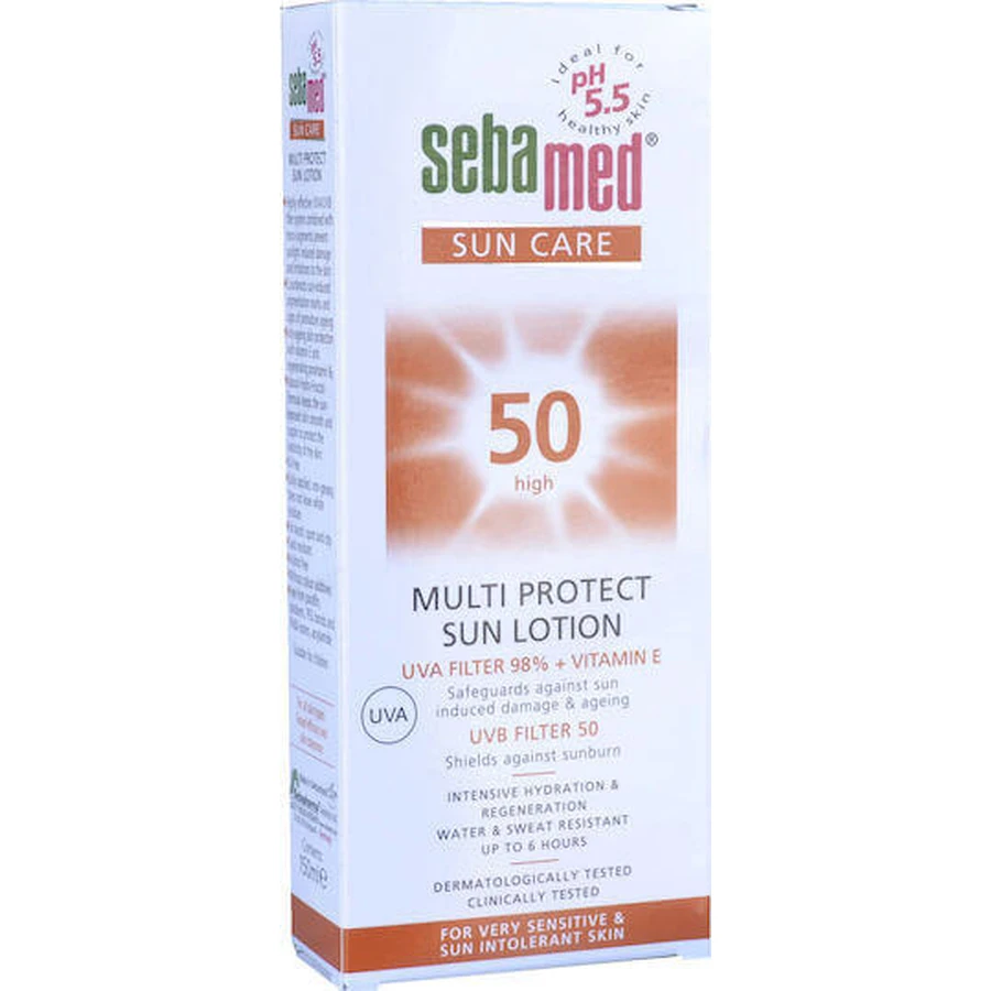 Sebamed Multi Protect Sun Lotion Солнцезащитный крем для тела SPF50 150 мл: цены и характеристики