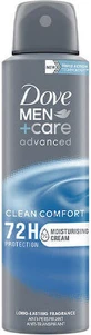 Дезодорант-спрей Dove Men Care Advanced Clean Comfort Дезодорант-спрей 72 год 150 мл