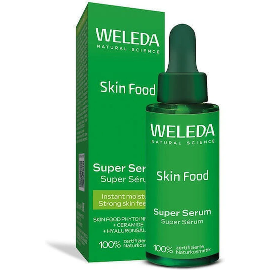 Weleda Skin Food Зволожуюча сироватка для обличчя з гіалуроновою кислотою 30мл: ціни та характеристики