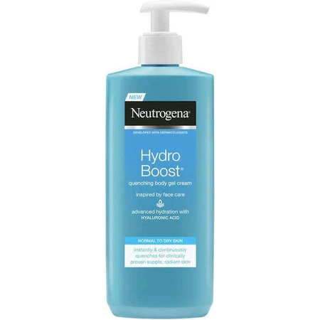 Зволожуючий гель для тіла Neutrogena Hydro Boost з гіалуроновою кислотою для чутливої шкіри 250 мл: ціни та характеристики