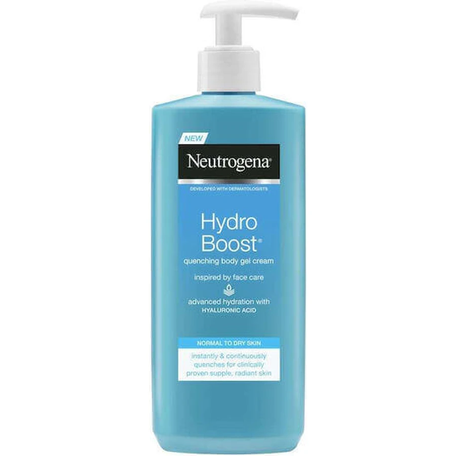 Зволожуючий гель для тіла Neutrogena Hydro Boost з гіалуроновою кислотою для чутливої шкіри 250 мл: ціни та характеристики