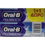 Oral-B 3D 3D White Арктическая свежесть отбеливающая зубная паста 2х75 мл