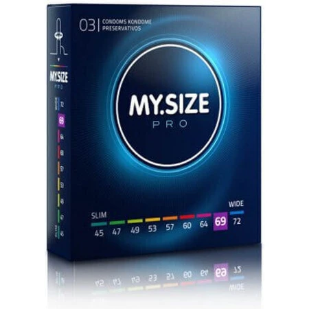 My Size Prezervative Pro 69мм 3шт: ціни та характеристики