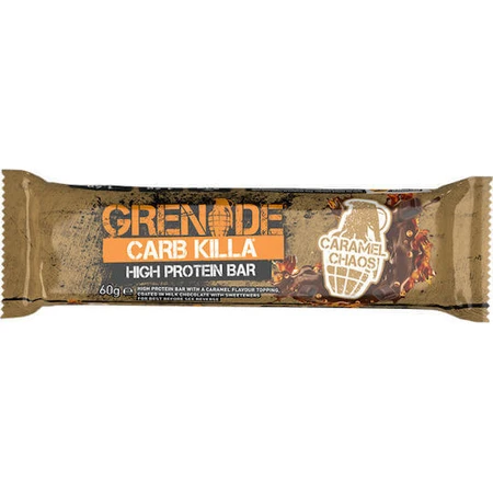 Батончик Grenade Carb Killa High Bar с 21 гр. протеина и карамелью Chaos Chaos Caramel Flavour 60 гр.: цены и характеристики
