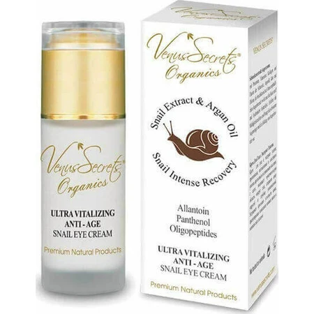 Антивіковий крем для повік Venus Secrets з гіалуроновою кислотою та колагеном 40мл: ціни та характеристики