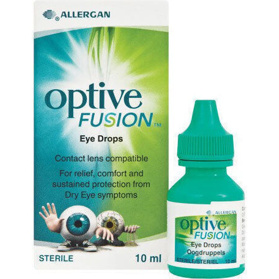 Allergan Optive Fusion капли для сухих глаз 10 мл: цены и характеристики