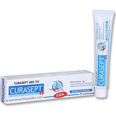 Curasept ADS 720 Зубная паста против зубного налета 75 мл: цены и характеристики