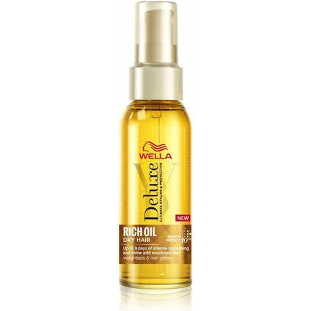 Wella Deluxe Deluxe Rich Oil Олія для волосся живильна проти посічених кінчиків 100 мл: ціни та характеристики
