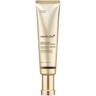 Medicube Deep Lifting Peptide Увлажняющий и тонизирующий крем для век против темных кругов 30 мл