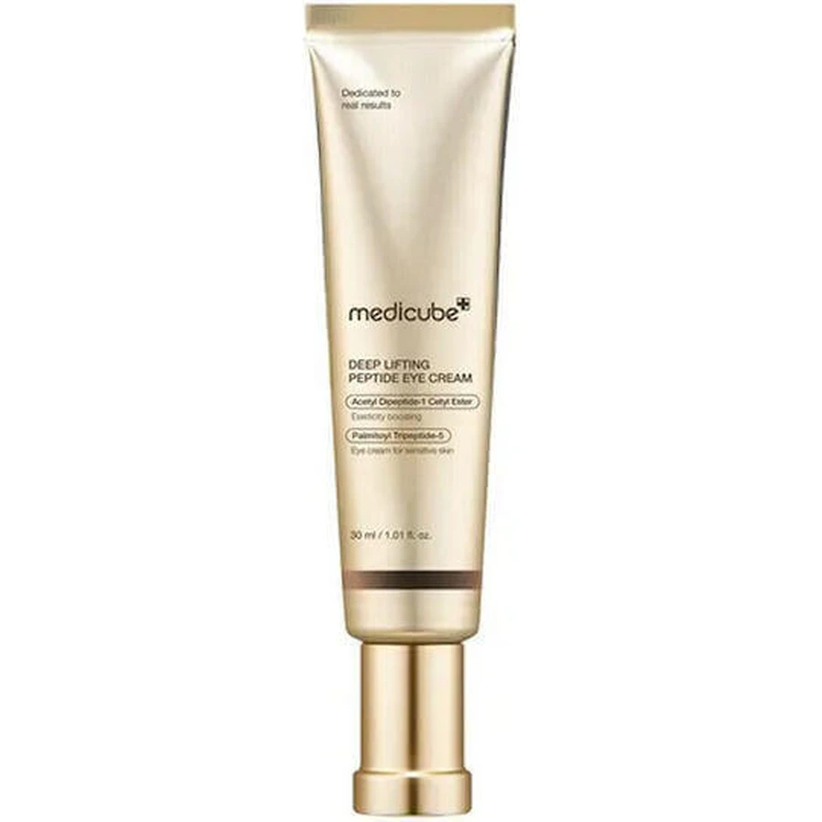 Medicube Deep Lifting Peptide Увлажняющий и тонизирующий крем для век против темных кругов 30 мл: цены и характеристики