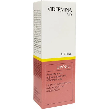 Epsilon Health Vidermina MD Ректальный липогель-гель от геморроя 30 мл: цены и характеристики