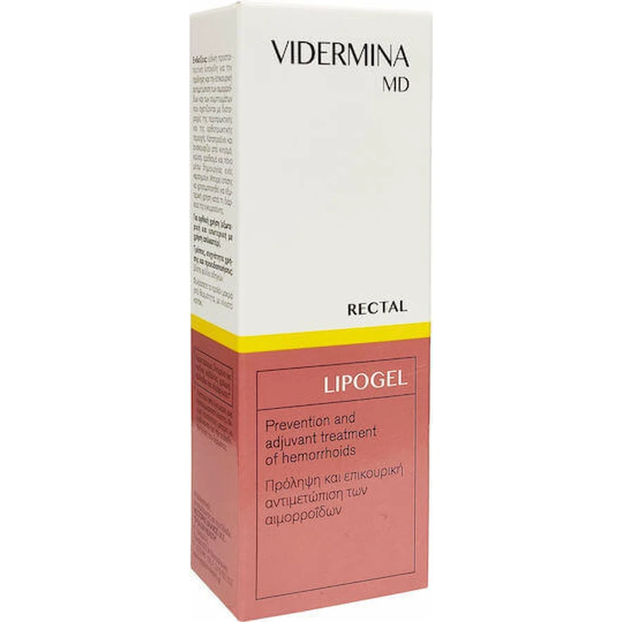 Epsilon Health Vidermina MD Ректальный липогель-гель от геморроя 30 мл: цены и характеристики