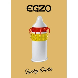 Egzo Презерватив Cocky Friend Lucky Cat Cocky Friend Lucky Cat средний 1шт