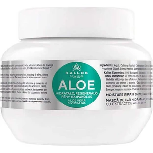 Маска для волосся Kallos Aloe Vera Aloe Vera Зволожуюча маска для відновлення блиску 275 мл