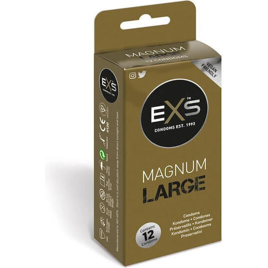 Презервативы EXS Prezervative Magnum Magnum Extra Large 12шт: цены и характеристики