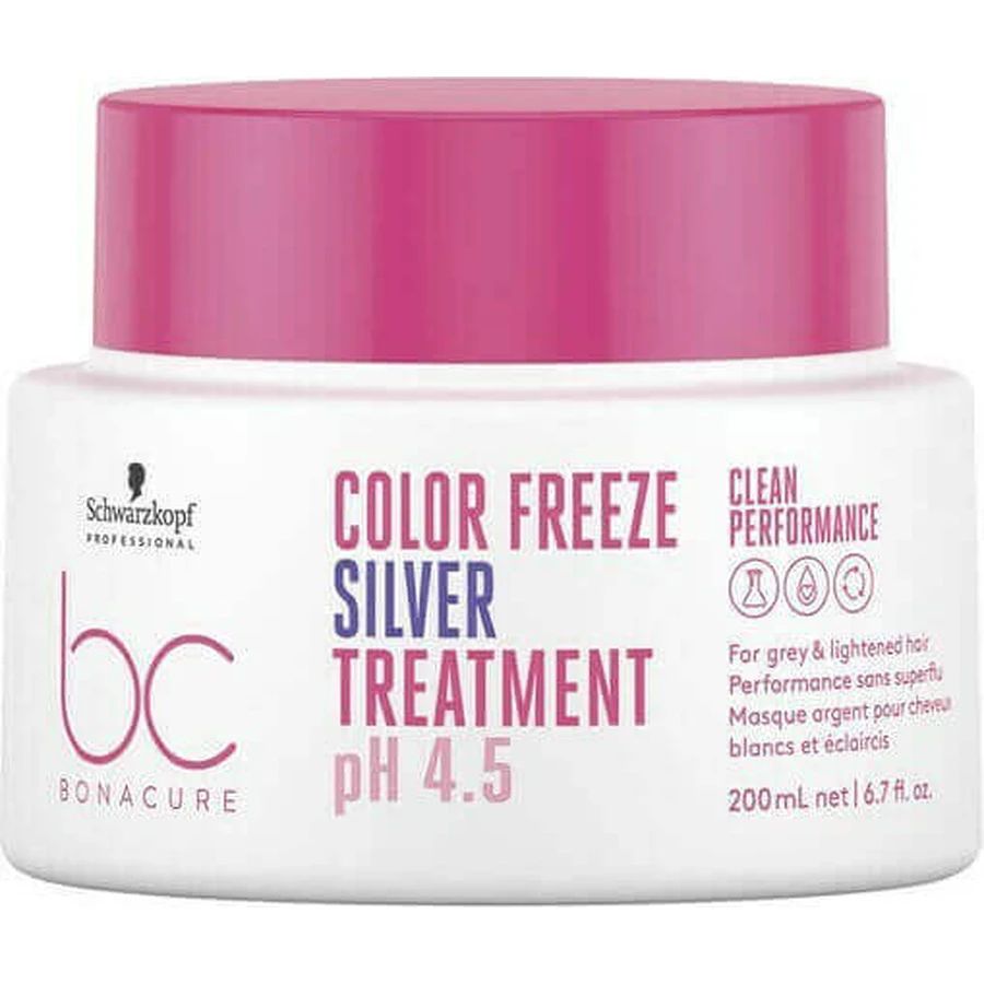 Schwarzkopf Bonacure Colour Freeze Silver P.H 4.5 Маска для збереження кольору волосся 500 мл: ціни та характеристики