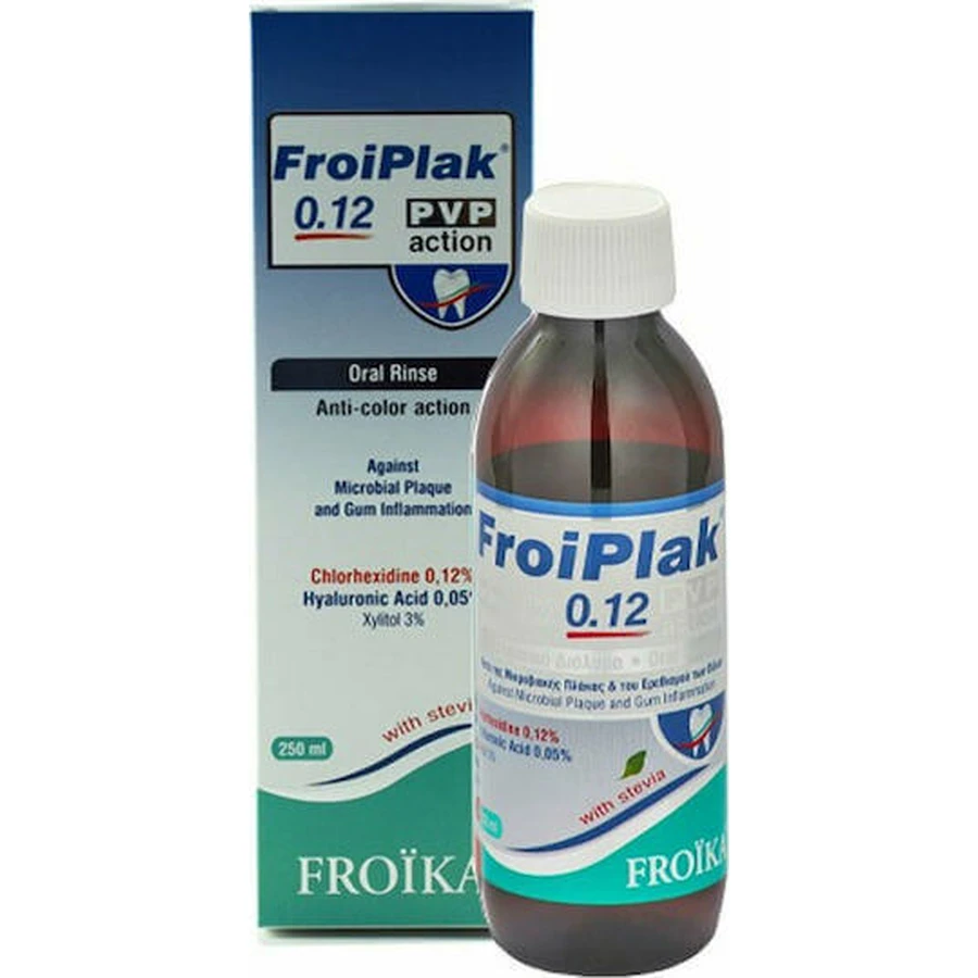 Ополіскувач для порожнини рота Froika Froiplak 0,12: ціни та характеристики