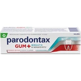 Parodontax Gum+ Breath & Sensitivity Зубная паста для чувствительных зубов 75 мл