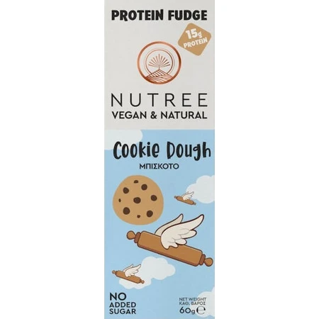 Батончик Nutree Fudge Помадка з 25% білка та ароматизованим печивом 60гр: ціни та характеристики