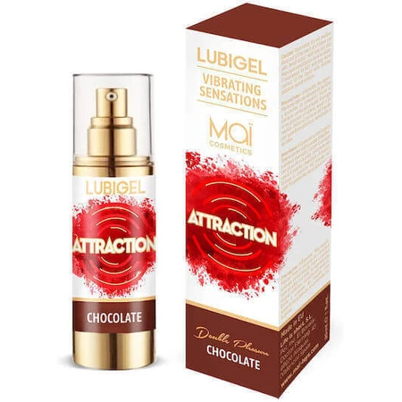 May Lubigel Vibrating Sensations Вібраційні відчуття Привабливі шоколадні лубриканти 30мл: ціни та характеристики