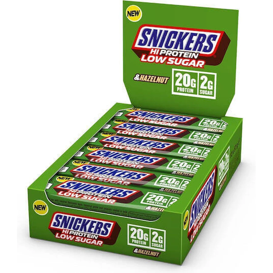 Протеиновые батончики Snickers Hi Protein Chocolate Caramel Nut Flavoured 12x57гр: цены и характеристики