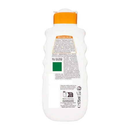 Garnier Hydra 24h Protect Солнцезащитный водостойкий крем для тела SPF20 175 мл: цены и характеристики