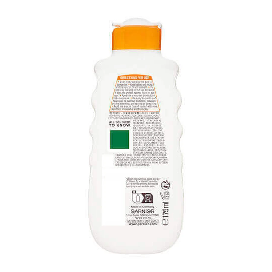 Garnier Hydra 24h Protect Солнцезащитный водостойкий крем для тела SPF20 175 мл: цены и характеристики