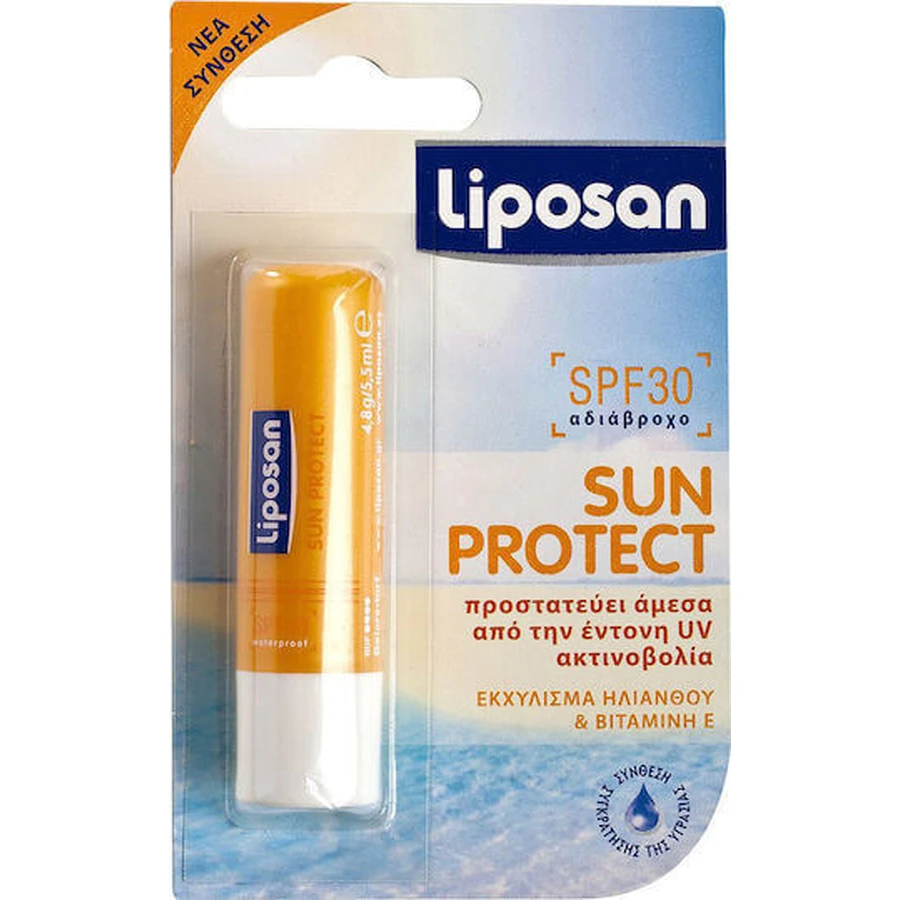 Liposan Sun Protect Бальзам для губ SPF30 4,8гр: цены и характеристики