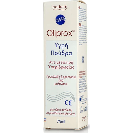 Дезодорант-пудра Boderm Oliprox без алюминия 75 мл: цены и характеристики