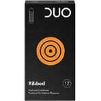 Duo Пресервант ребристий ребристий 12шт: ціни та характеристики