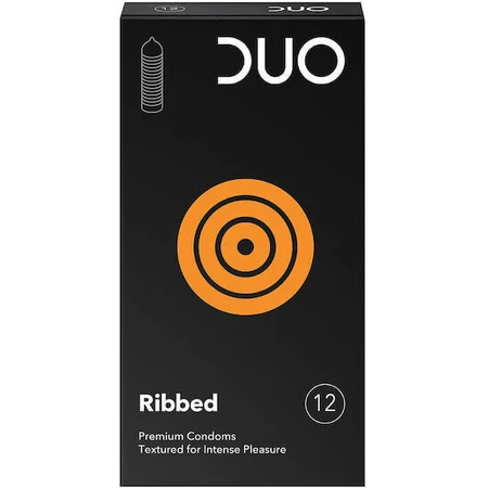 Duo Пресервант ребристий ребристий 12шт: ціни та характеристики