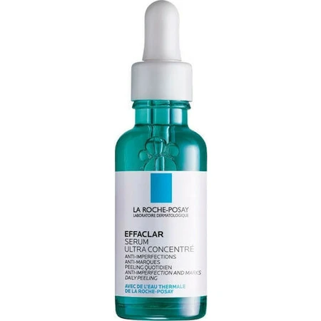 La Roche Posay Effaclar Ультраконцентрована сироватка для обличчя з АНА та саліциловою кислотою проти акне та пігментних плям 30 мл: ціни та характеристики