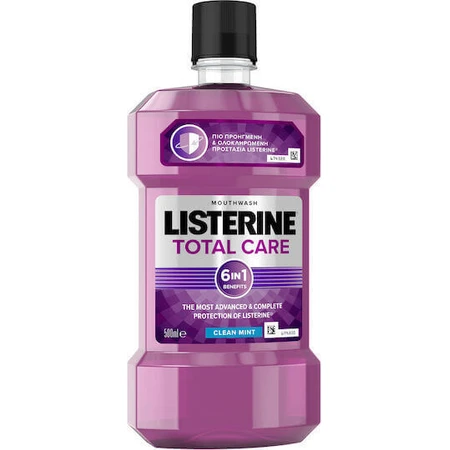Listerine Total Care Ополаскиватель для рта Ежедневная защита: цены и характеристики