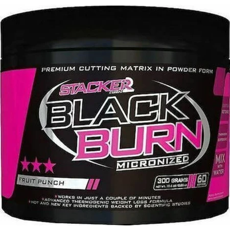 Stacker 2 Black Burn Микронизированный Black Burn со вкусом зеленого яблока 300 гр.: цены и характеристики