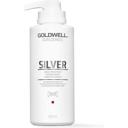 Маска для волосся Goldwell Dualsenses Silver 60sec, що зберігає колір, 500 мл: ціни та характеристики
